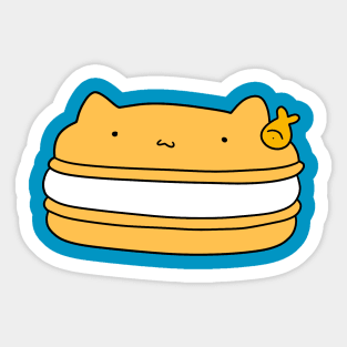 Cat Macaroon Sticker